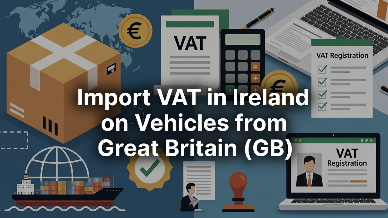Import VAT in Ireland on Vehicles from Great Britain (GB)