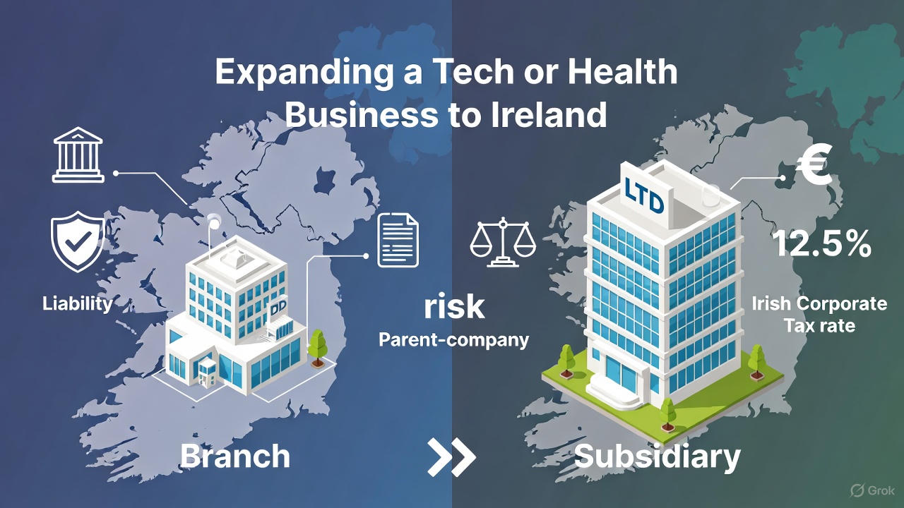 Expanding a Tech or Health Business to Ireland