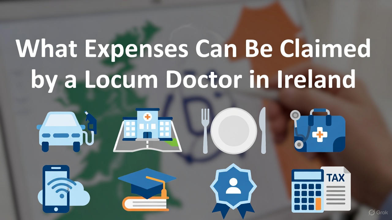 What Expenses Can Be Claimed by a Locum Doctor in Ireland?
