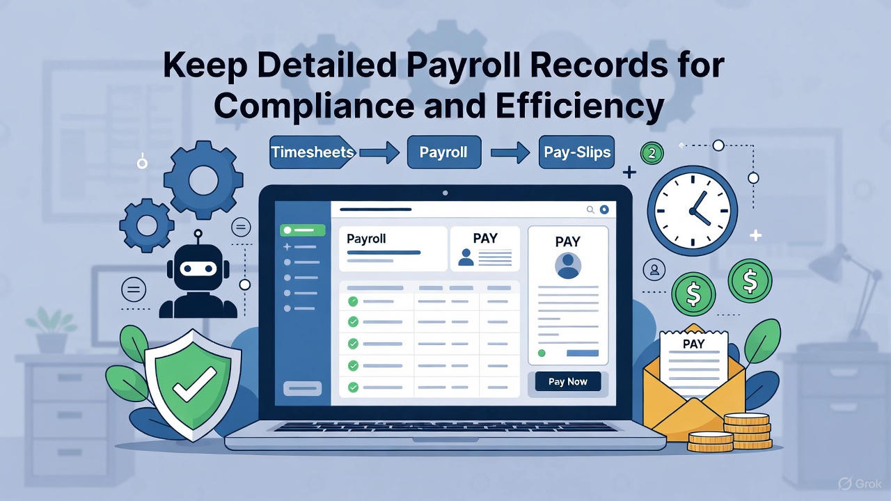 Keep Detailed Payroll Records for Compliance and Efficiency