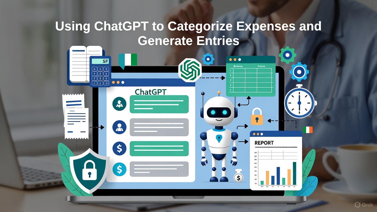 Using ChatGPT to Categorize Expenses and Generate Entries