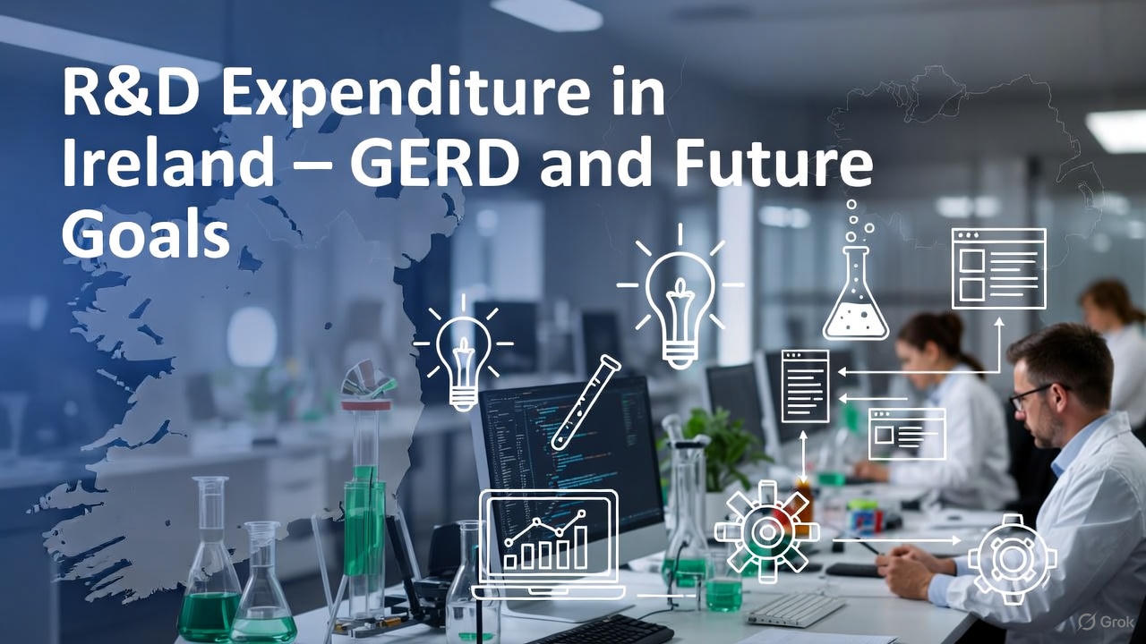 R&D Expenditure in Ireland – GERD and Future Goals