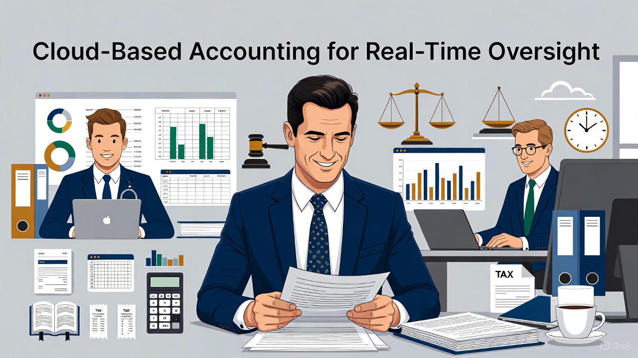 Cloud-Based Accounting for Real-Time Oversight