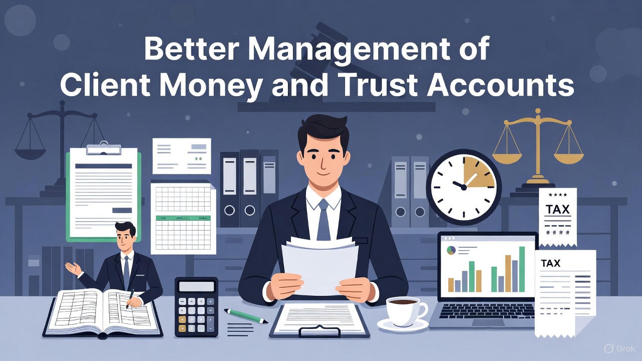 Better Management of Client Money and Trust Accounts