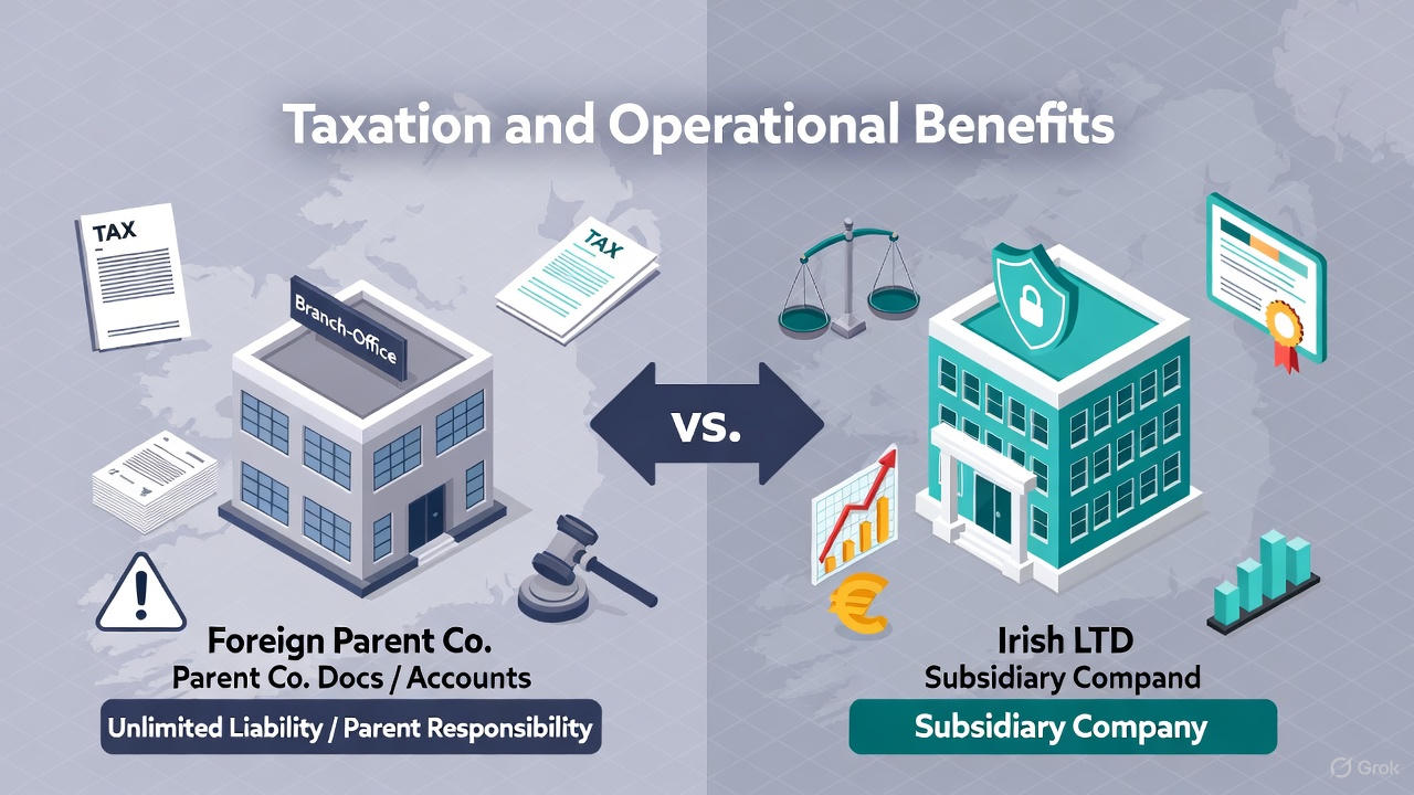 Taxation and Operational Benefits