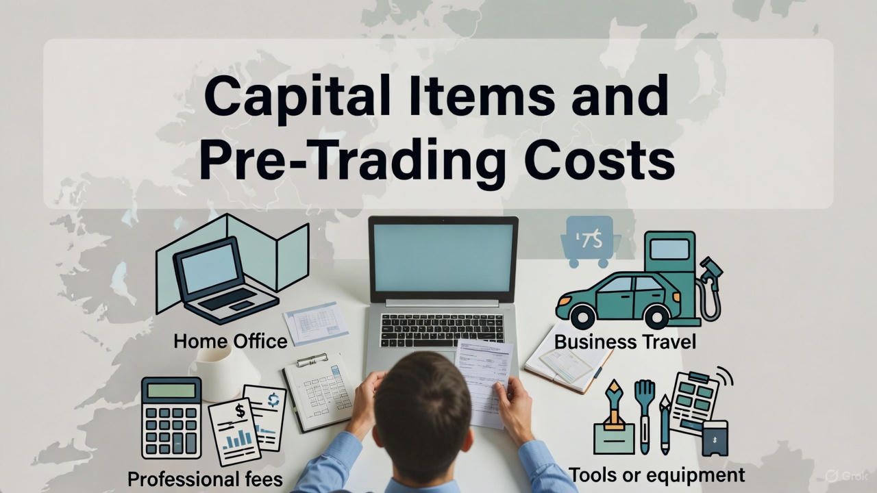 Capital Items and Pre-Trading Costs