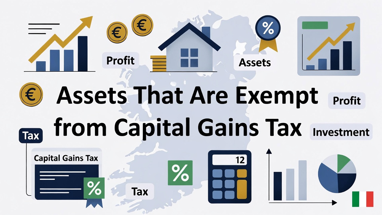 Assets That Are Exempt from Capital Gains Tax
