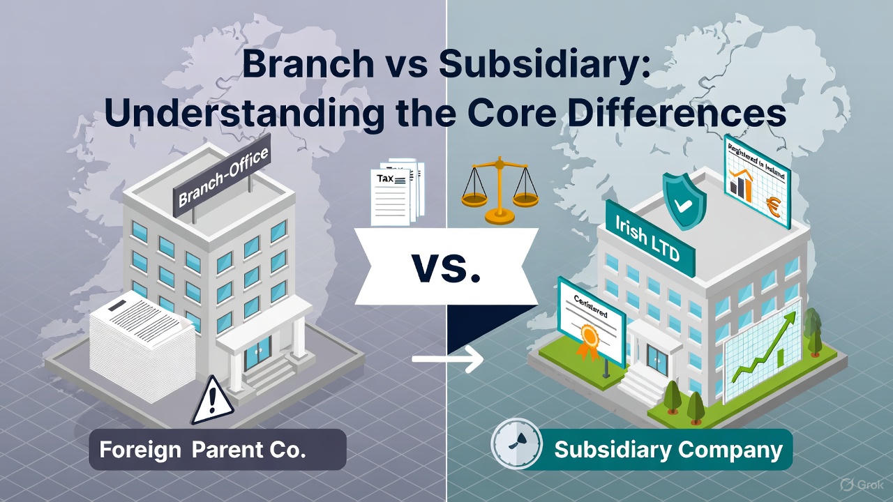 Branch vs Subsidiary Understanding the Core Differences