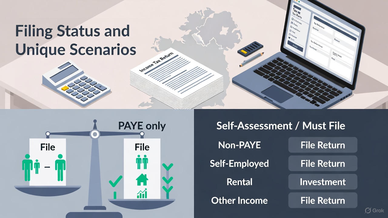 Filing Status and Unique Scenarios