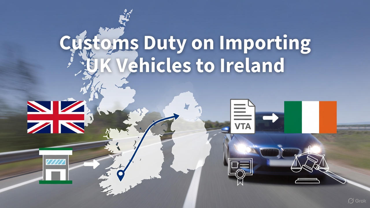 Customs Duty on Importing UK Vehicles to Ireland