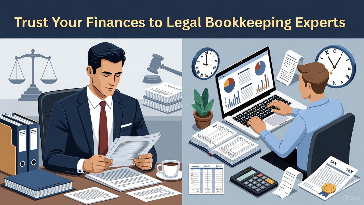 Trust Your Finances to Legal Bookkeeping Experts