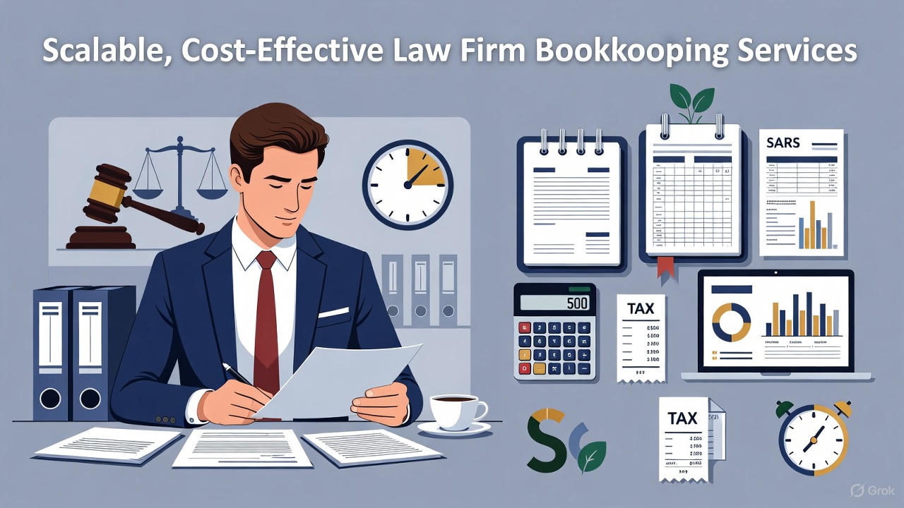 Scalable, Cost-Effective Law Firm Bookkeeping Services