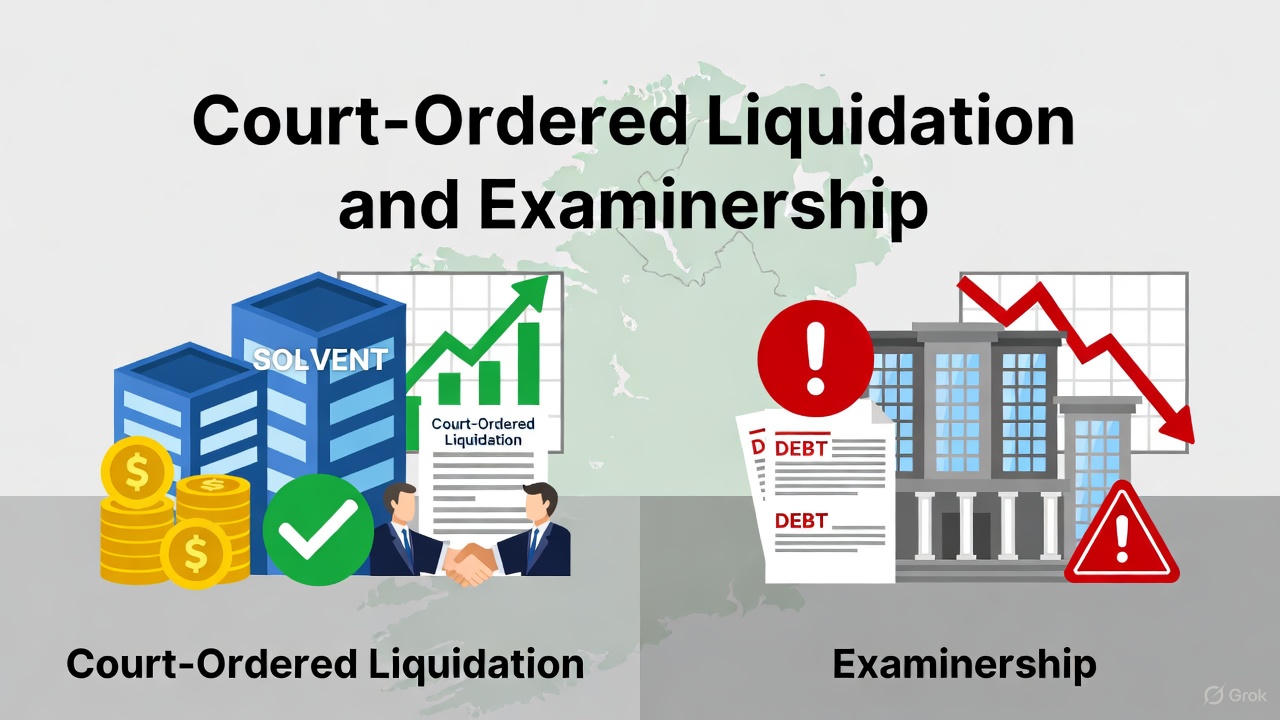 Court-Ordered Liquidation and Examinership