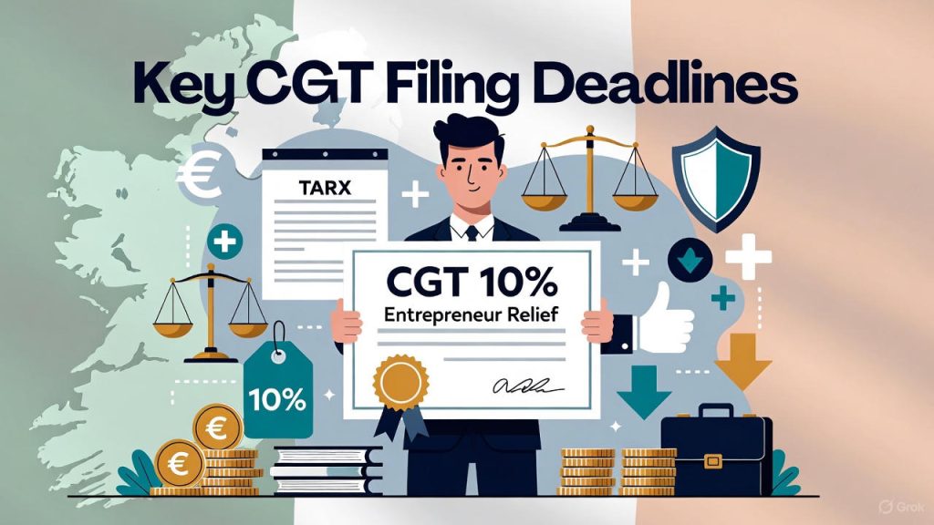 Key CGT Filing Deadlines
