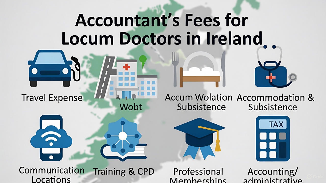Accountant’s Fees for Locum Doctors in Ireland