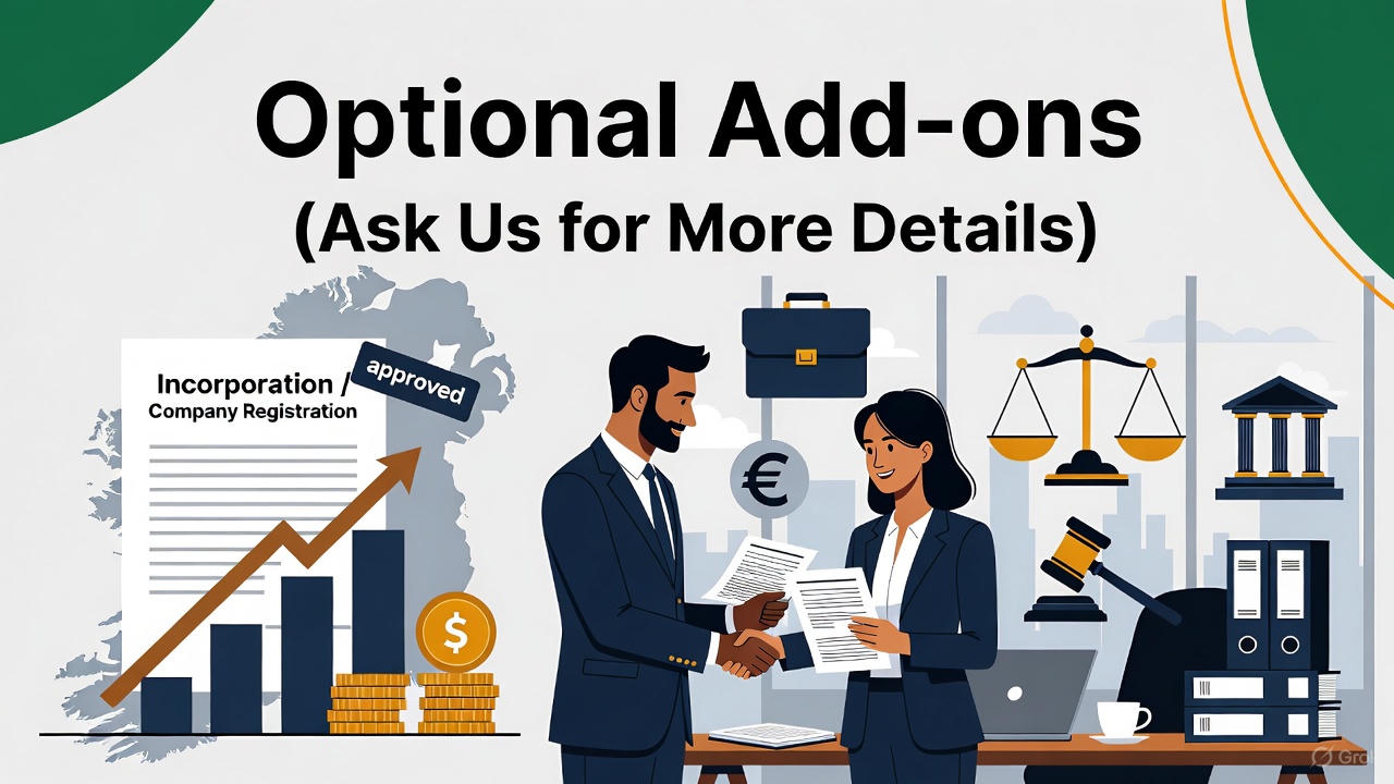 Optional Add-ons (Ask Us for More Details)