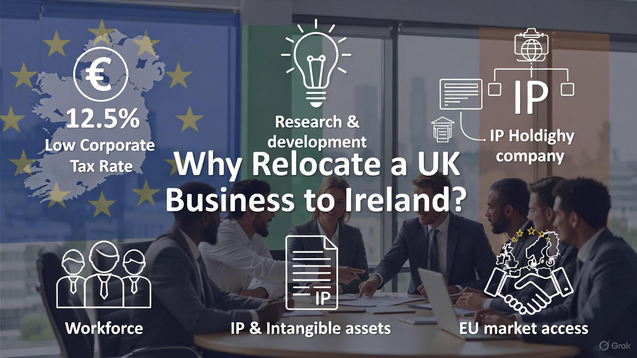 Why Relocate a UK Business to Ireland?