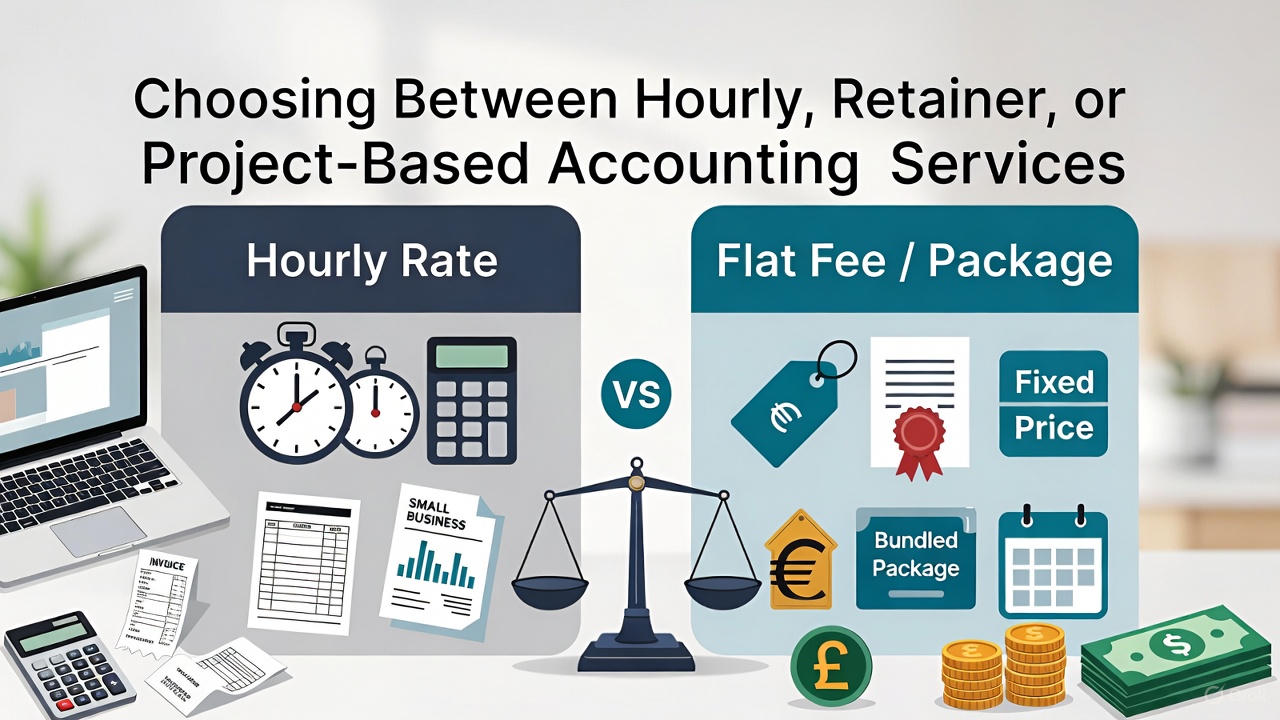 Choosing Between Hourly, Retainer, or Project-Based Accounting Services