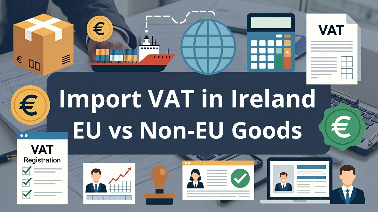 Import VAT in Ireland EU vs Non-EU Goods