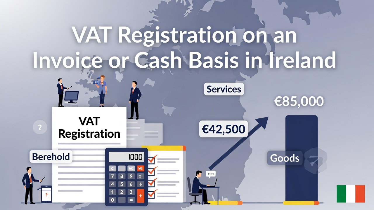 VAT Registration on an Invoice or Cash Basis in Ireland