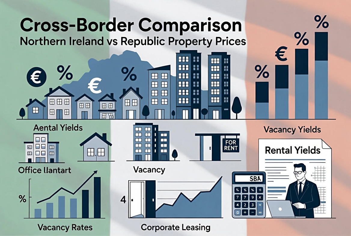 Cross-Border Comparison Northern Ireland vs Republic Property Prices