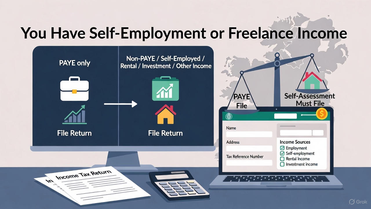 You Have Self-Employment or Freelance Income