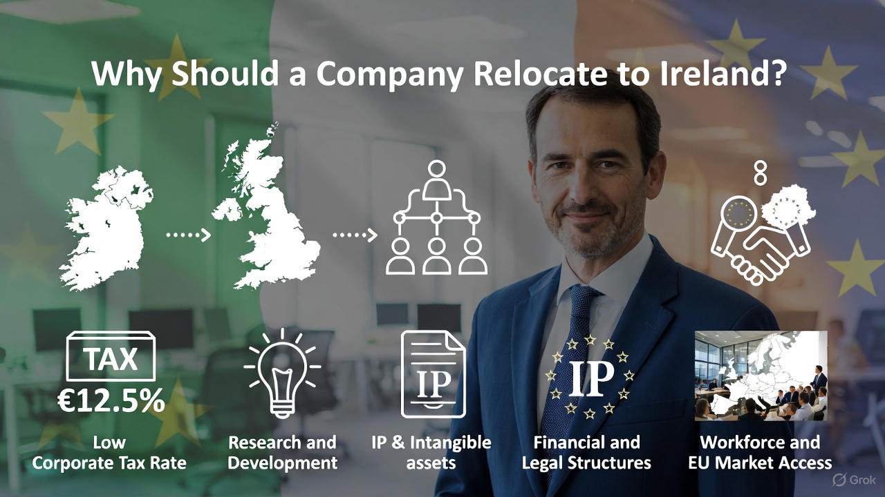 Why Should a Company Relocate to Ireland?