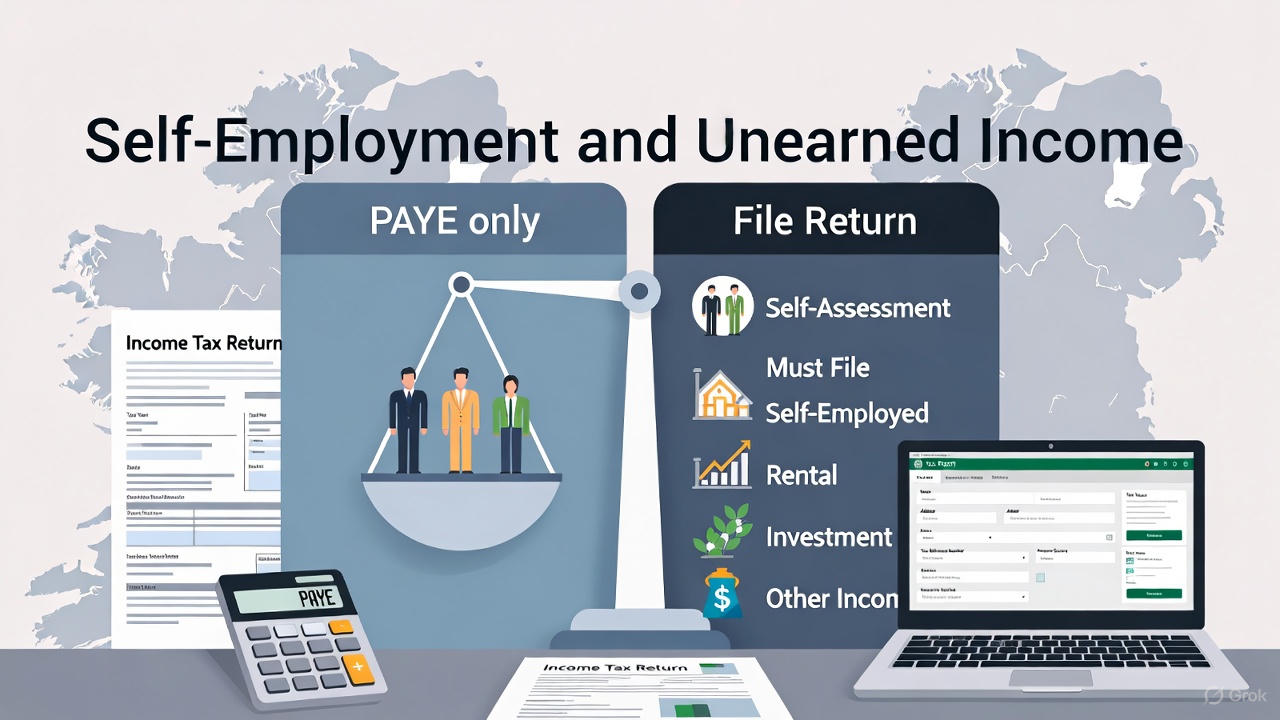 Self-Employment and Unearned Income