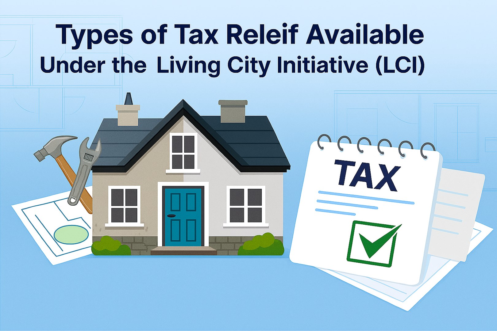 Types of Tax Relief Available Under the Living City Initiative (LCI)