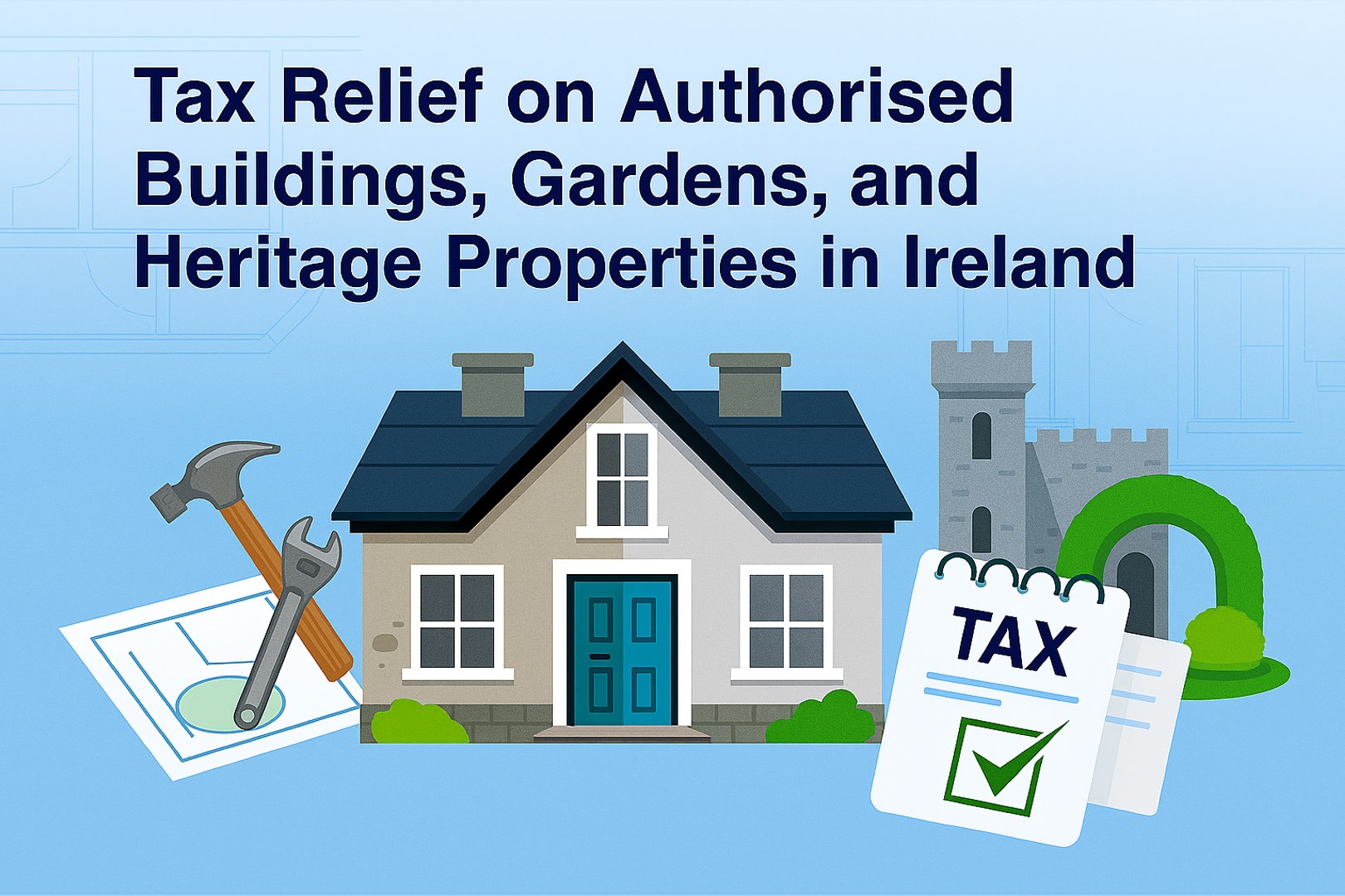 Tax Relief on Authorised Buildings, Gardens, and Heritage Properties in Ireland