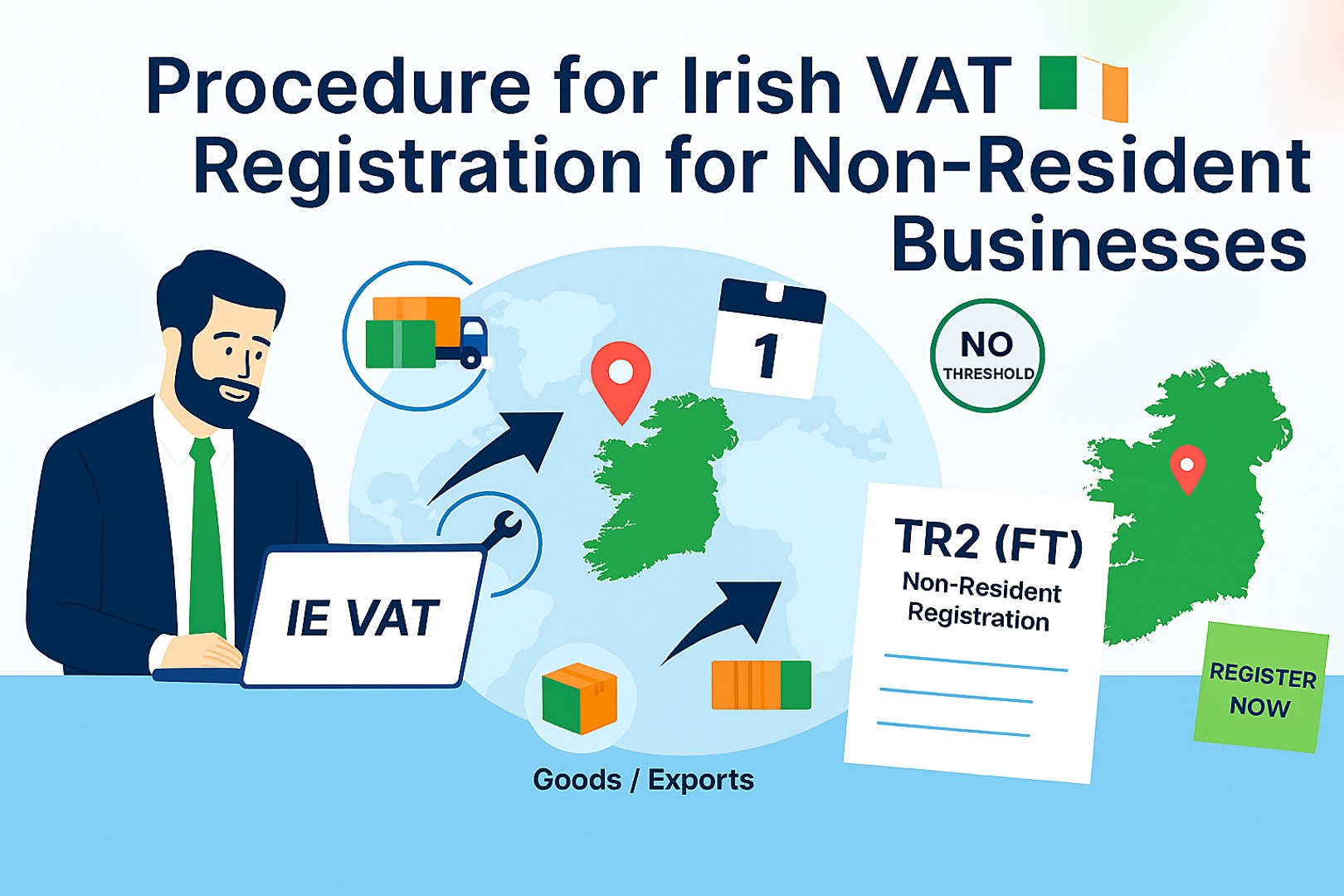 Procedure for Irish VAT Registration for Non-Resident Businesses
