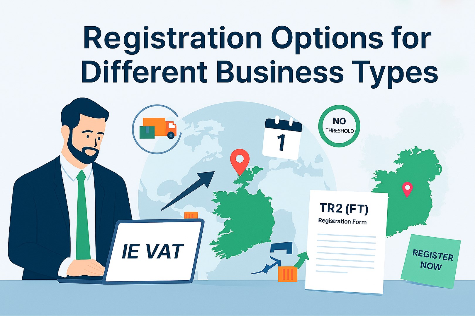 Registration Options for Different Business Types
