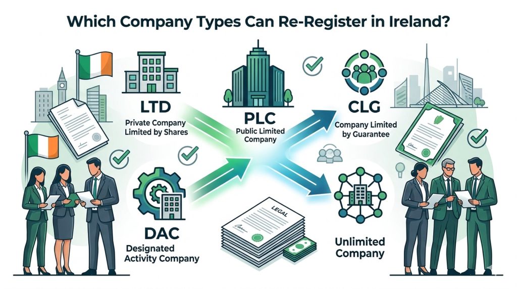 Which Company Types Can Re-Register in Ireland?