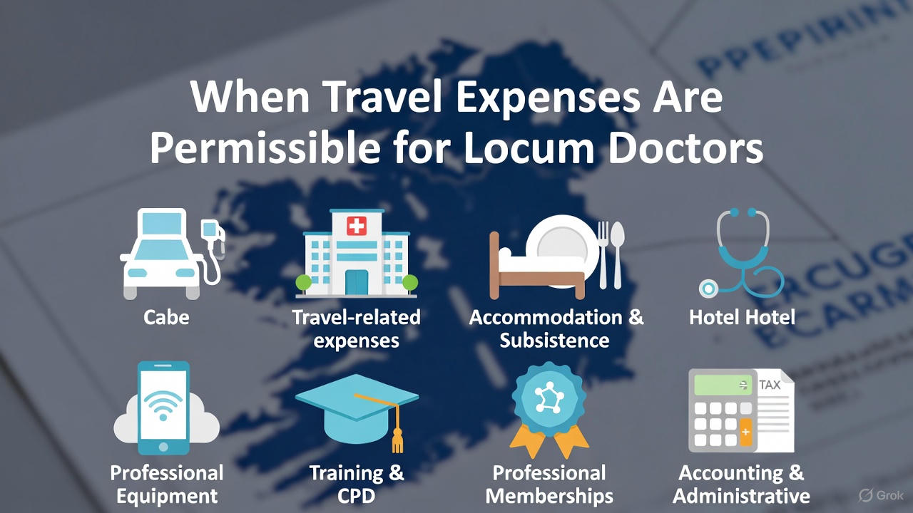 When Travel Expenses Are Permissible for Locum Doctors