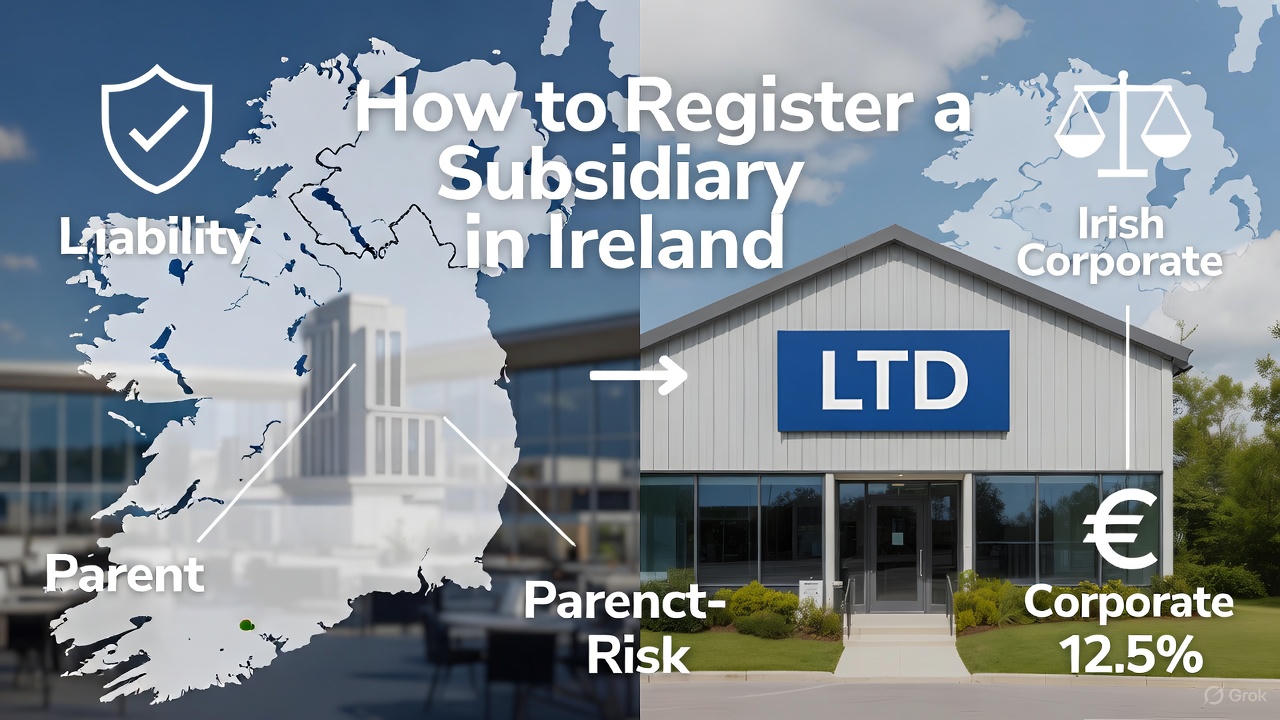 How to Register a Subsidiary in Ireland – Step by Step