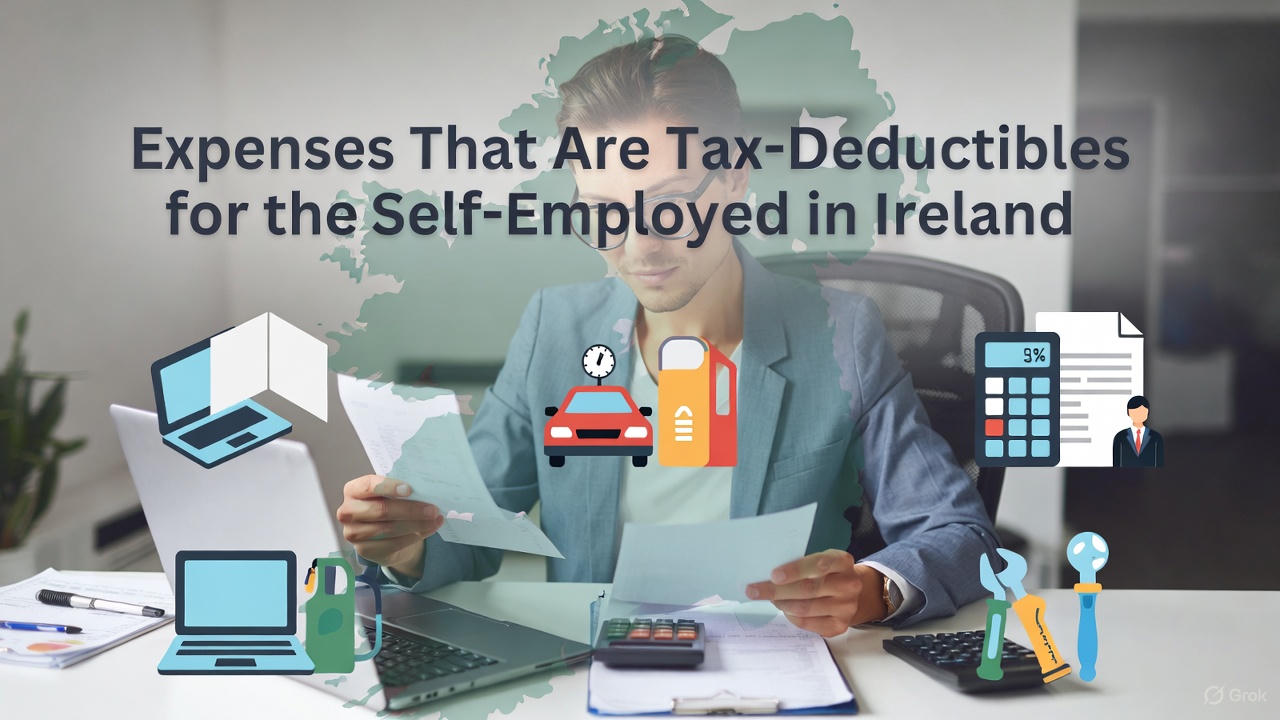 Expenses That Are Tax-Deductible for the Self-Employed in Ireland