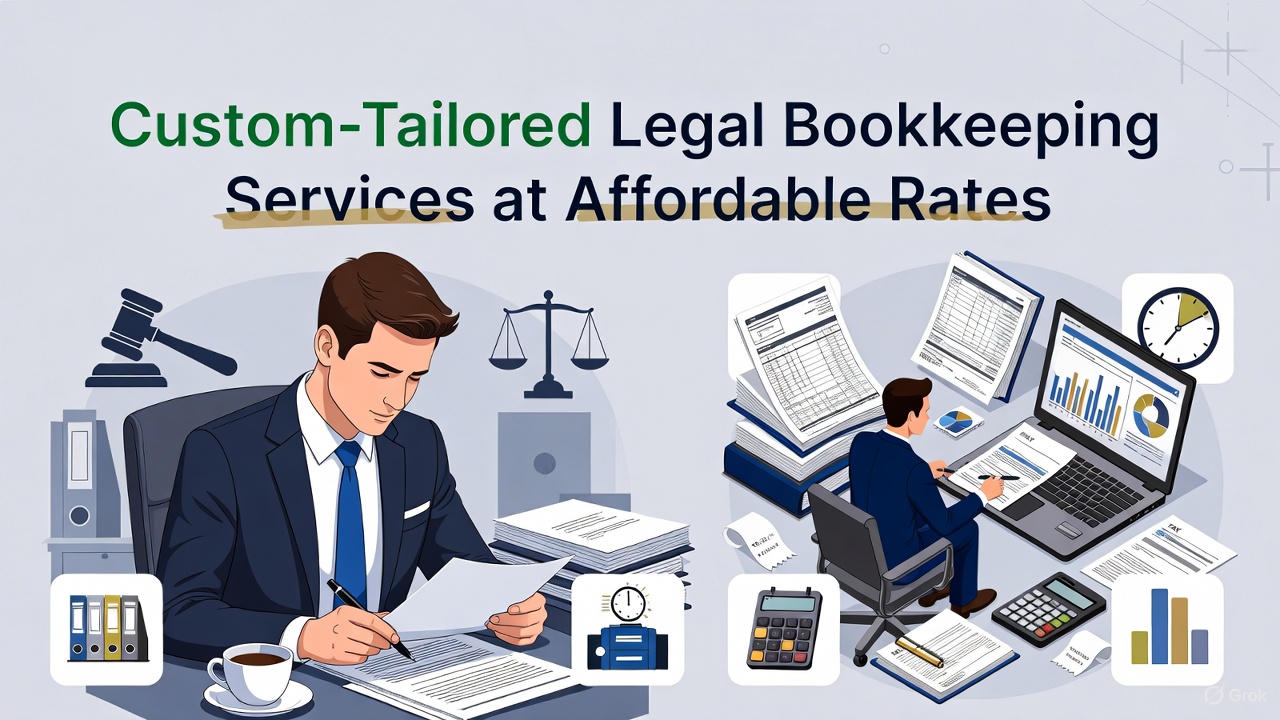 Custom-Tailored Legal Bookkeeping Services at Affordable Rates