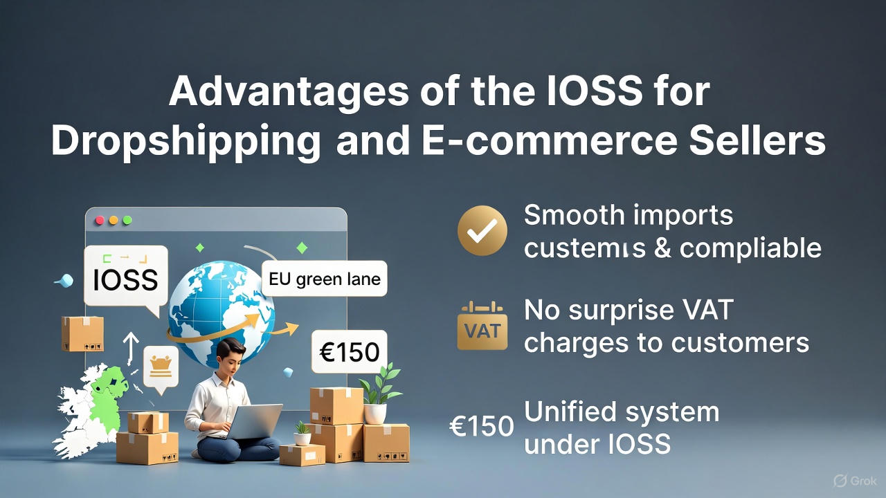 Advantages of the IOSS for Dropshipping and E-commerce Sellers