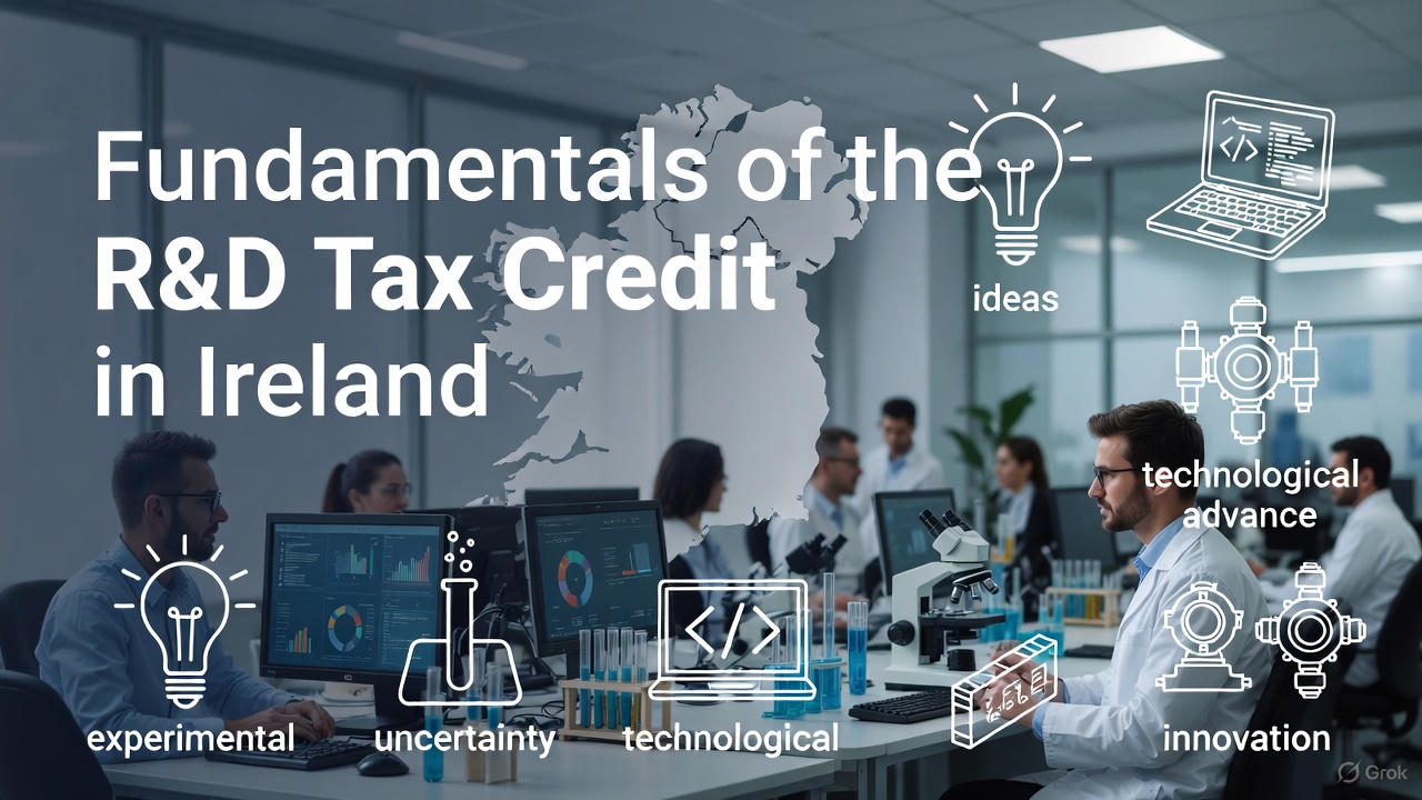 Fundamentals of the R&D Tax Credit in Ireland
