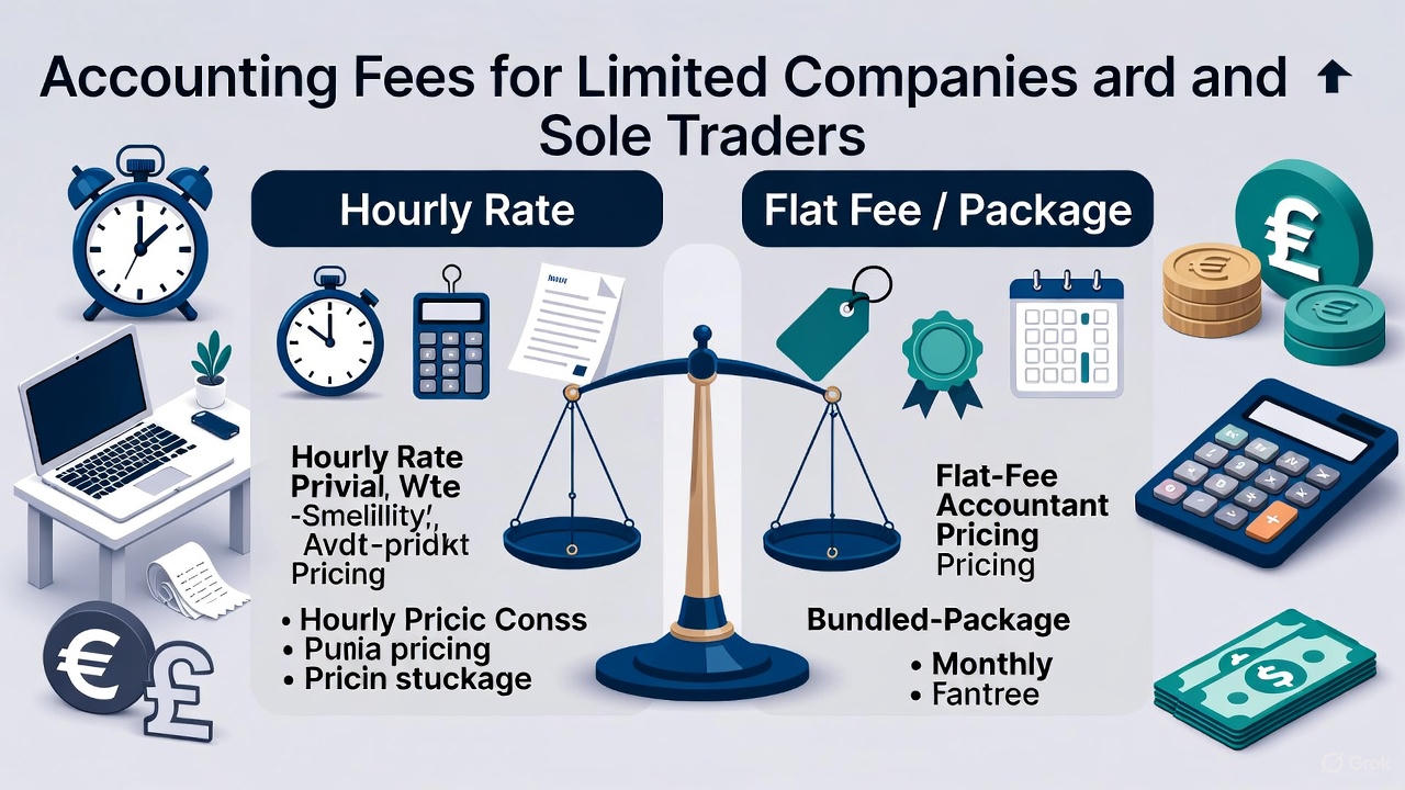 Accounting Fees for Limited Companies and Sole Traders
