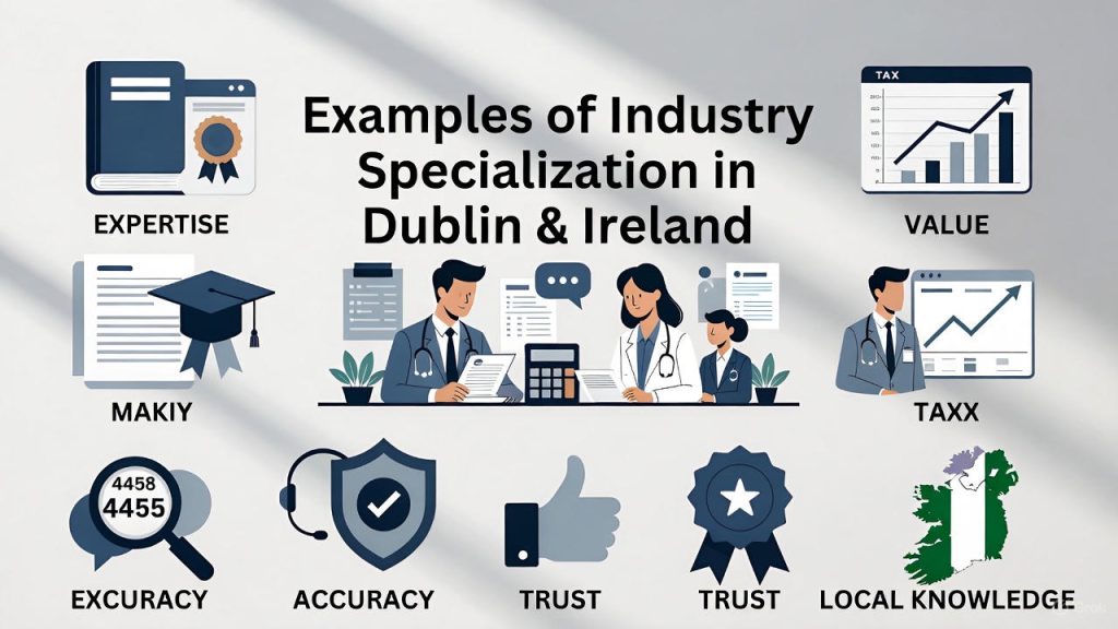 Examples of Industry Specialization in Dublin & Ireland