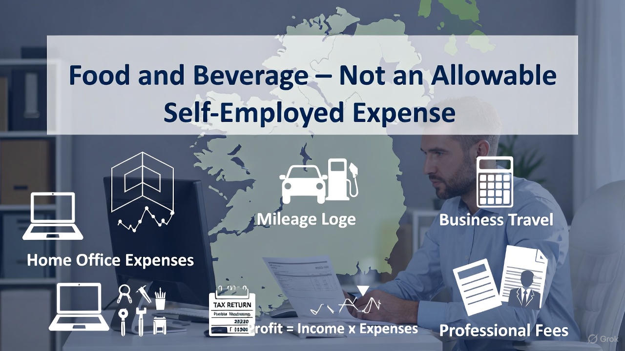 Food and Beverage – Not an Allowable Self-Employed Expense