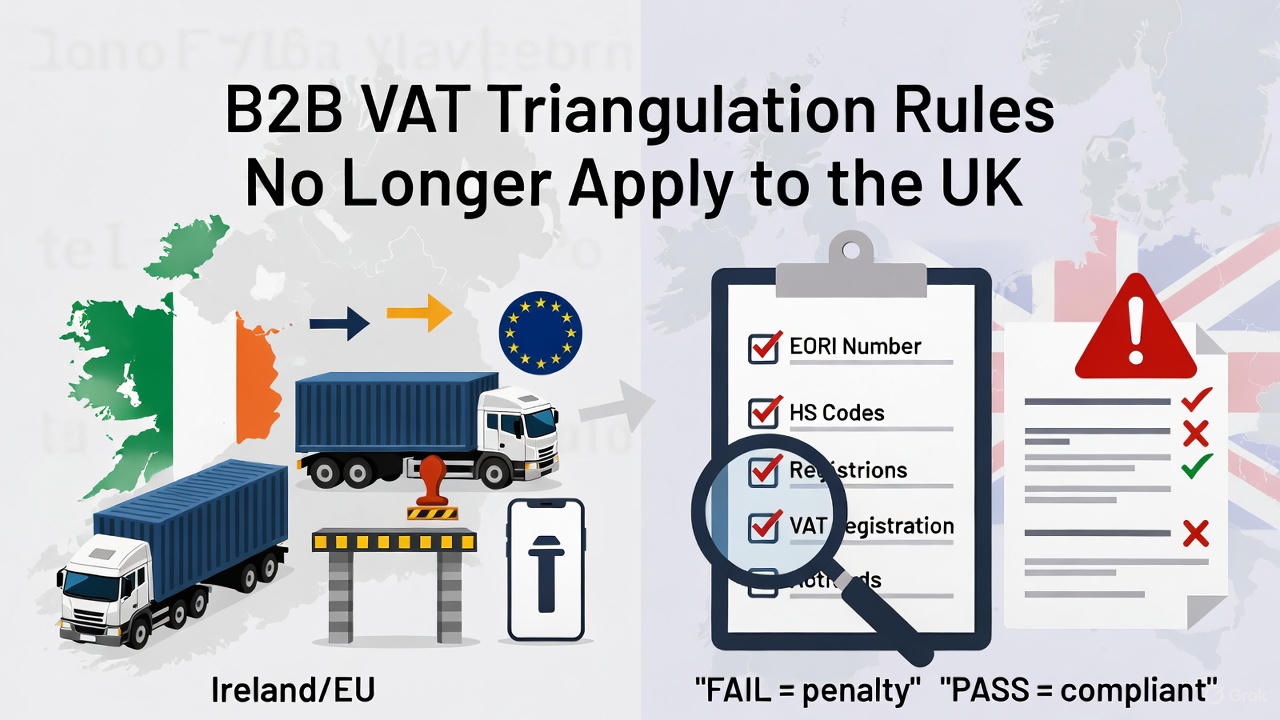 B2B VAT Triangulation Rules No Longer Apply to the UK