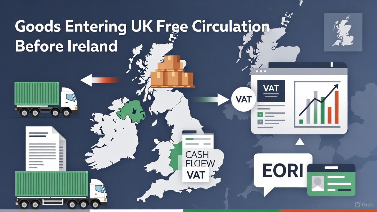 Goods Entering UK Free Circulation Before Ireland