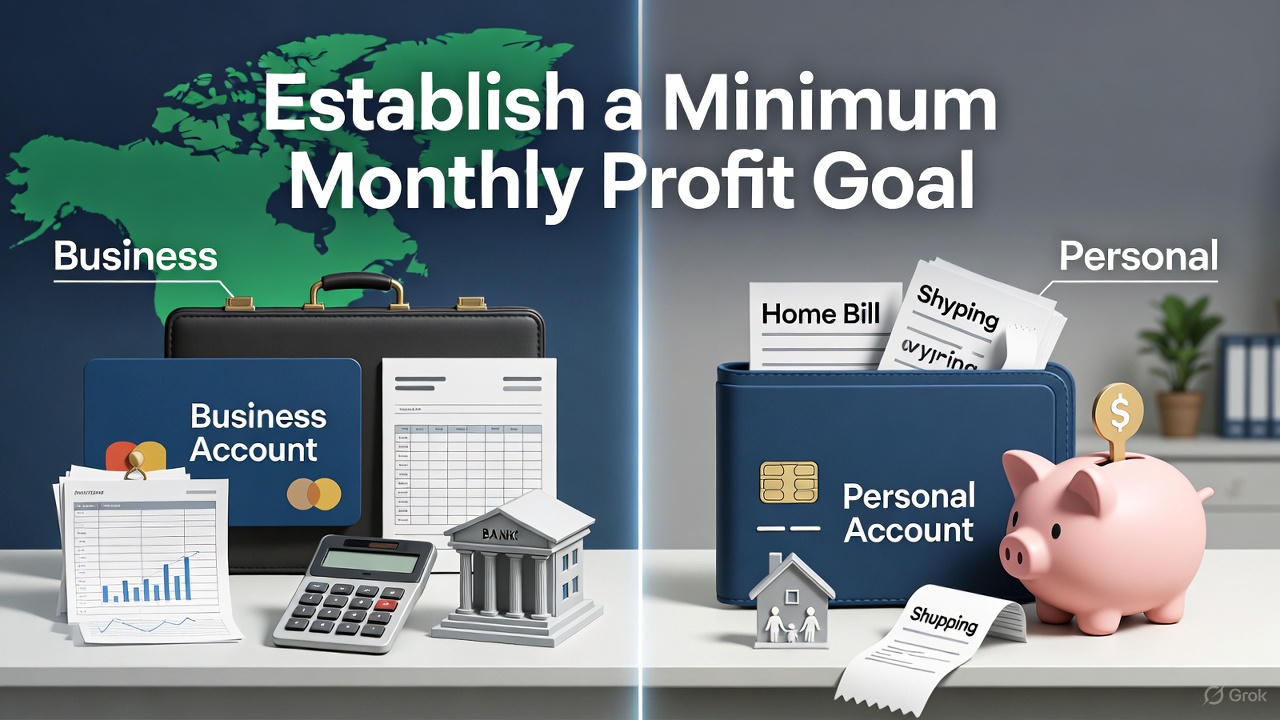 Establish a Minimum Monthly Profit Goal