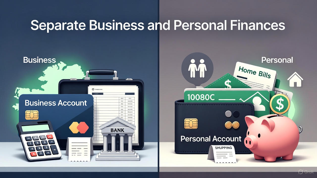 Separate Business and Personal Finances