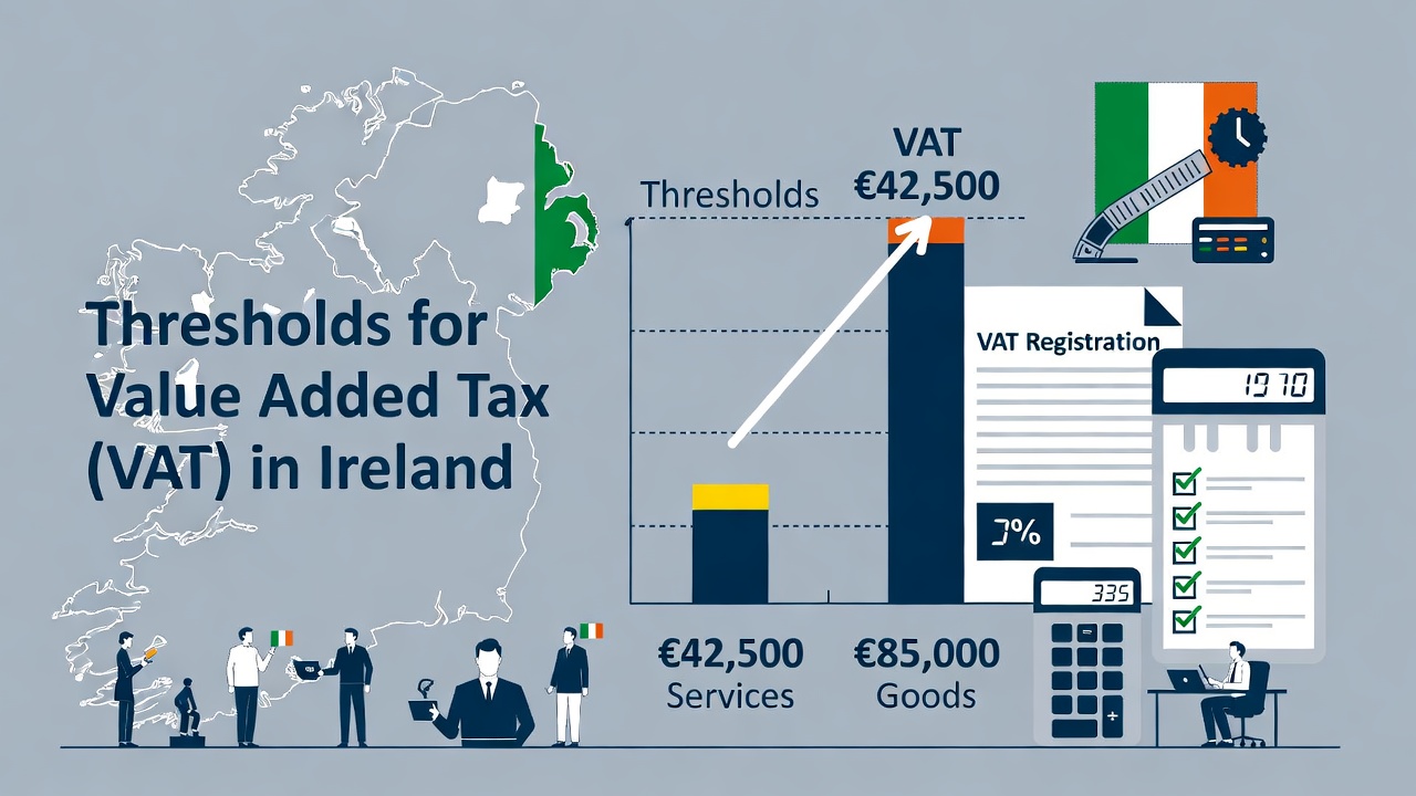 Thresholds for Value Added Tax (VAT) in Ireland