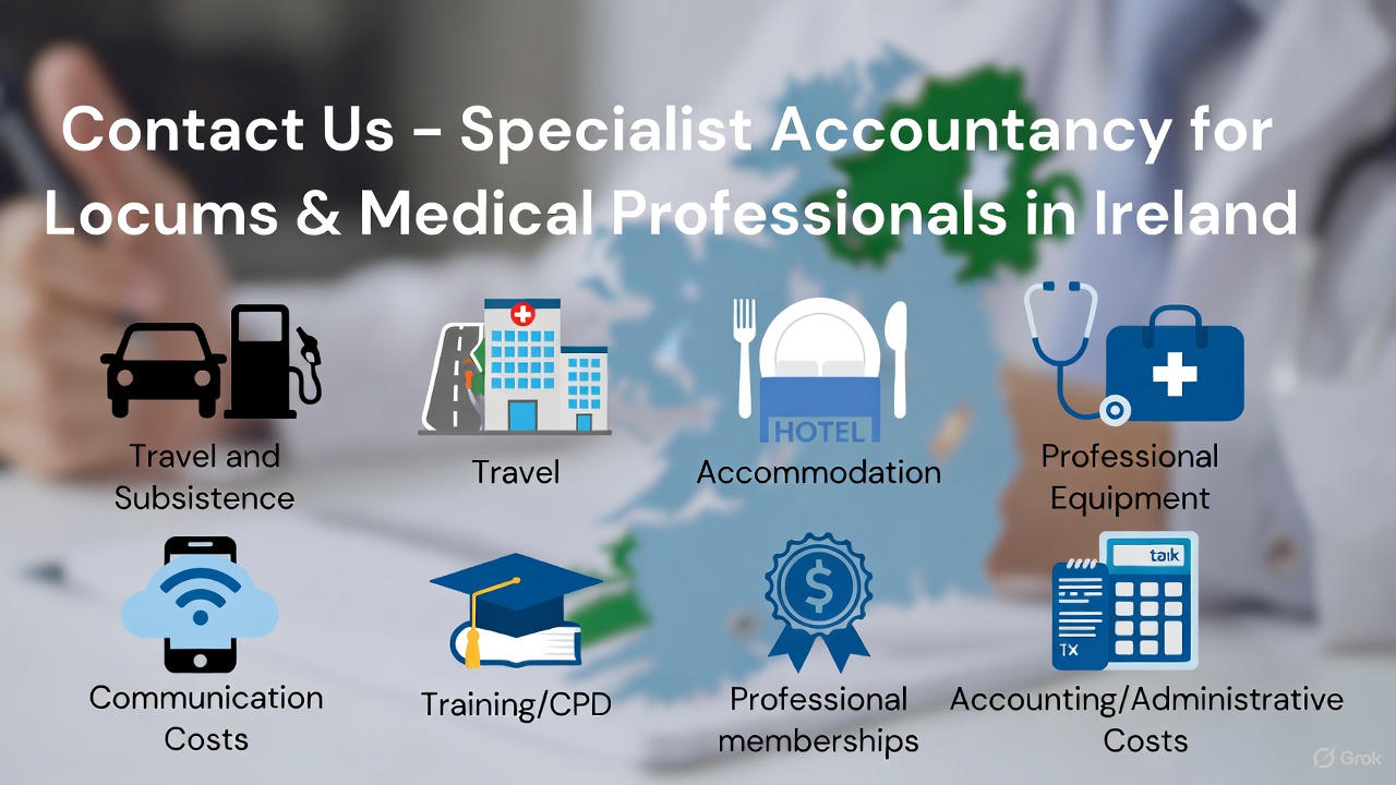 Contact Us – Specialist Accountancy for Locums & Medical Professionals in Ireland