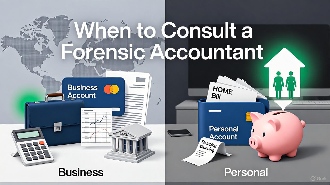 When to Consult a Forensic Accountant