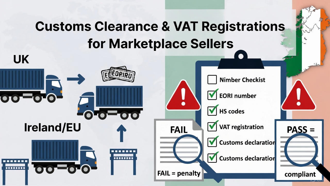 Customs Clearance & VAT Registrations for Marketplace Sellers